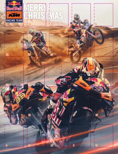 Calendarul de Advent RB KTM, 1, nordicamoto.ro
