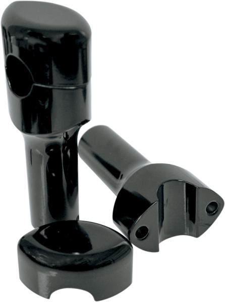 Hefty Handlebar Riser For 1-1/4(r) Handlebars Black, 1, nordicamoto.ro