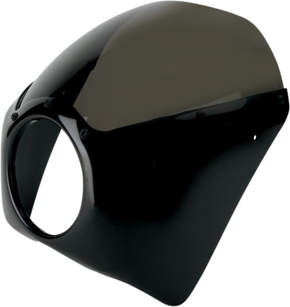 Direct Bolt-on Fairing Black, Smoke, 1, nordicamoto.ro