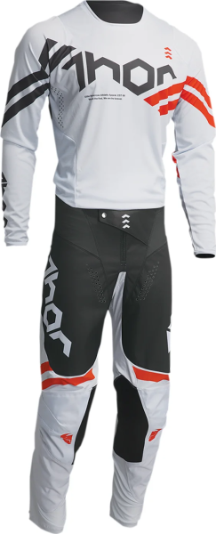 Pantaloni copii Thor Pulse Cube Black/Gray/Orange 24, 4, nordicamoto.ro
