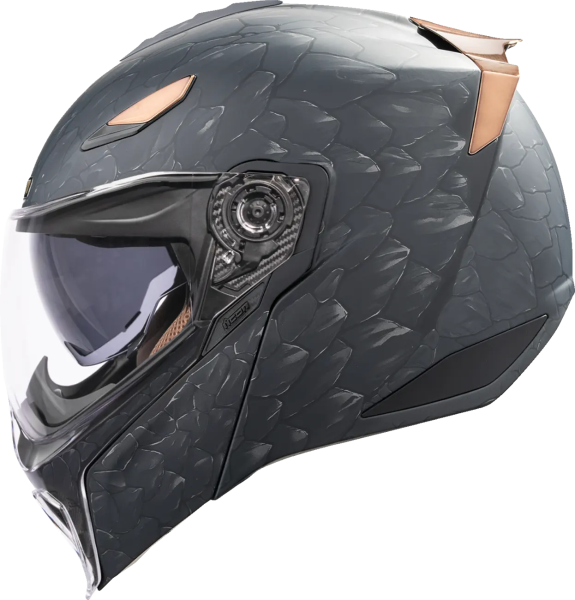 Threshold Nocturnal 2 Modular Helmet Black, 5, nordicamoto.ro
