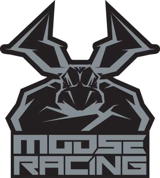 MOOSE RACING Moose Decal Black -0