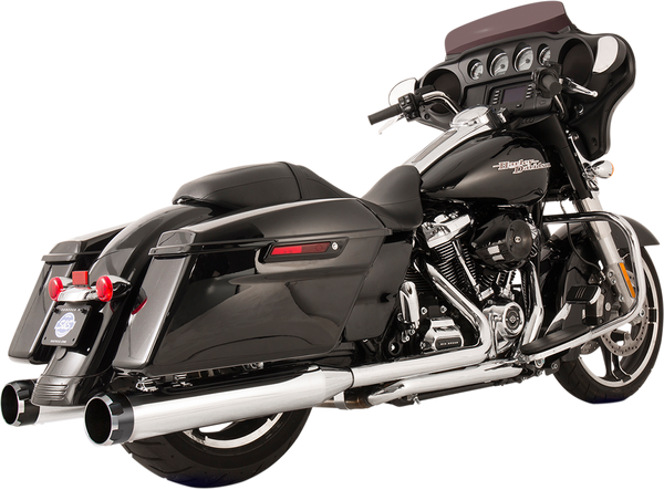 El Dorado Dual Exhaust System Black, 2, nordicamoto.ro