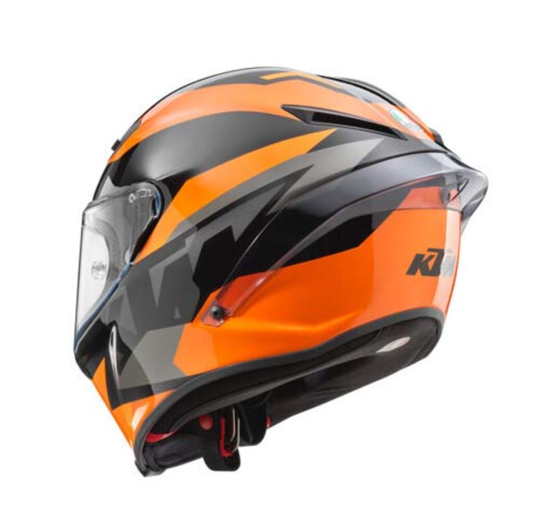 Casca KTM CORSA R Gray/Orange/Black-0