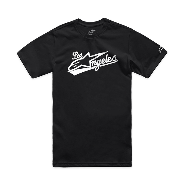 Tricou Alpinestars Los Angeles Black S, 1, nordicamoto.ro