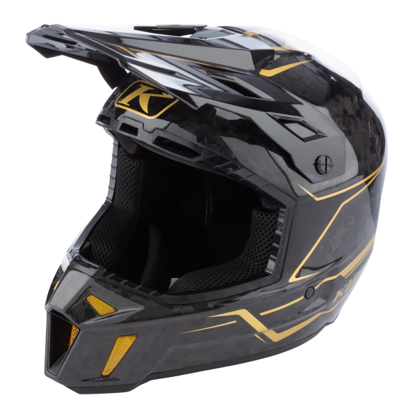 Casca Snowmobil Klim F3 Carbon Pro ECE Ascent Black - Asphalt-25