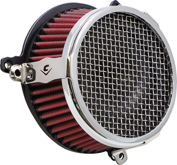 Air Cleaner Kit Silver, 1, nordicamoto.ro