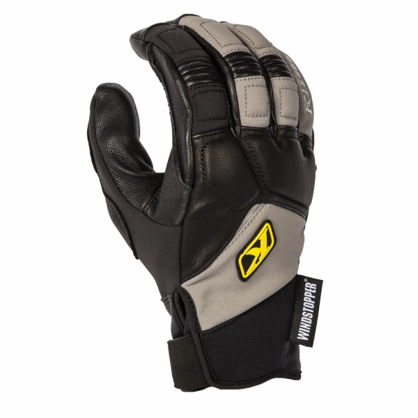 Manusi Snowmobil Klim Inversion Pro Non-Insulated Castlerock/Electric Blue Lemonade-2