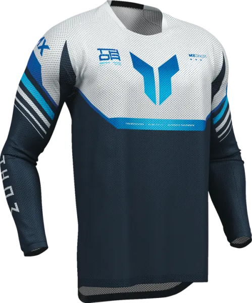Launchmode Air Raptor Jersey White, Blue -fe504bad5fb7a43d4b79de24002a988e.webp