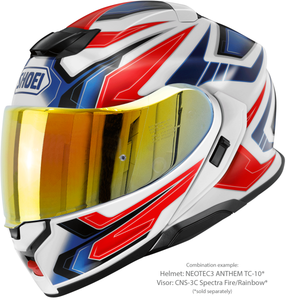 Casca Flip-up SHOEI NEOTEC3 ANTHEM TC-10 Albastru/Rosu/Alb XXL-4