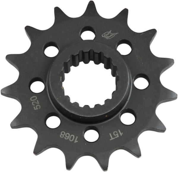 Lightweight Steel Sprocket Black, Zinc, 1, nordicamoto.ro