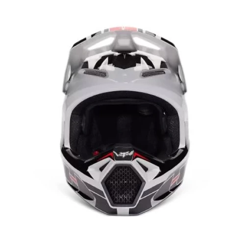 Casca Copii Fox V1 Goat Strafer Negru YL, 5, nordicamoto.ro