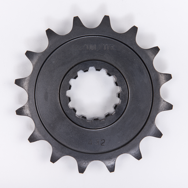 Pinion pentru arbore intermediar Powerdrive, negru, parkerizat, 1, nordicamoto.ro