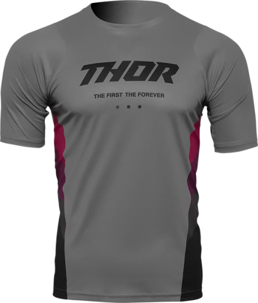Tricou MTB Thor Assist React Gray/Purple-fe6dc803162932a7cd46ac6566391eaa.webp