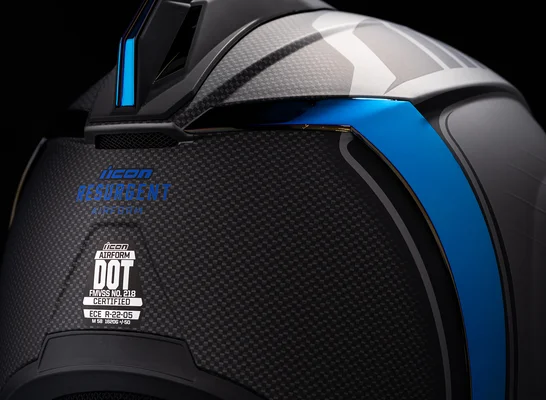 Airform Resurgent Helmet Black, Blue-6