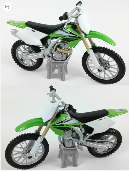 Macheta Kawasaki KXF 250 Toy Model 1:18