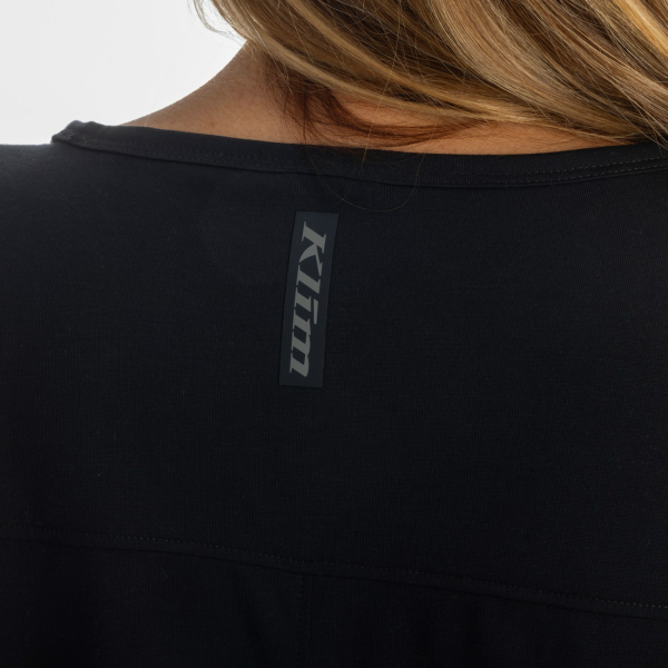 Tricou Dama Klim Ouzel Falls Black-5