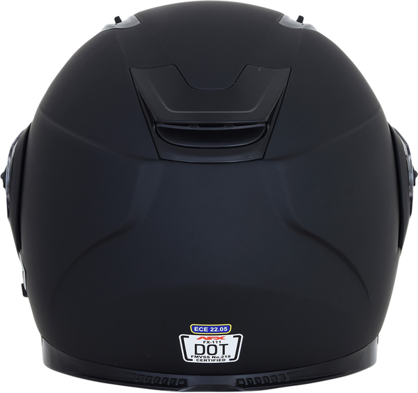 Fx-111 Solid Helmet Black -3
