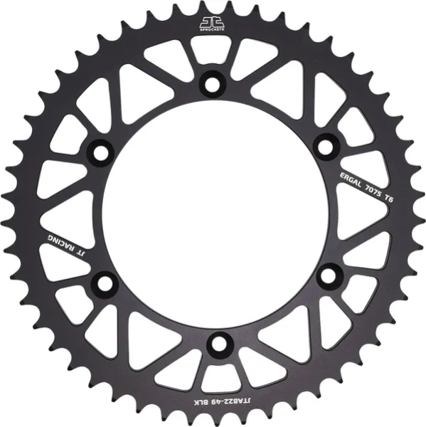 JT SPROCKETS Rear Sprocket Black 