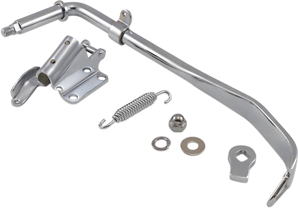 Chrome Kickstand Kit Chrome stock length, 1, nordicamoto.ro