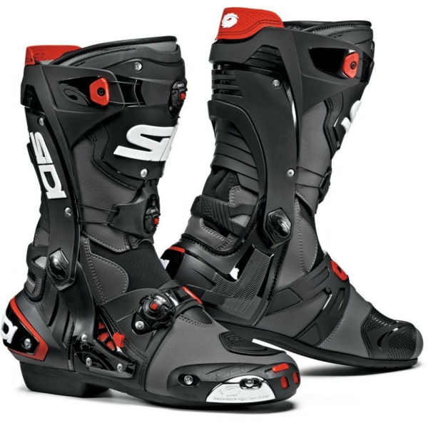 Cizme Sidi  Rex Grey-Black