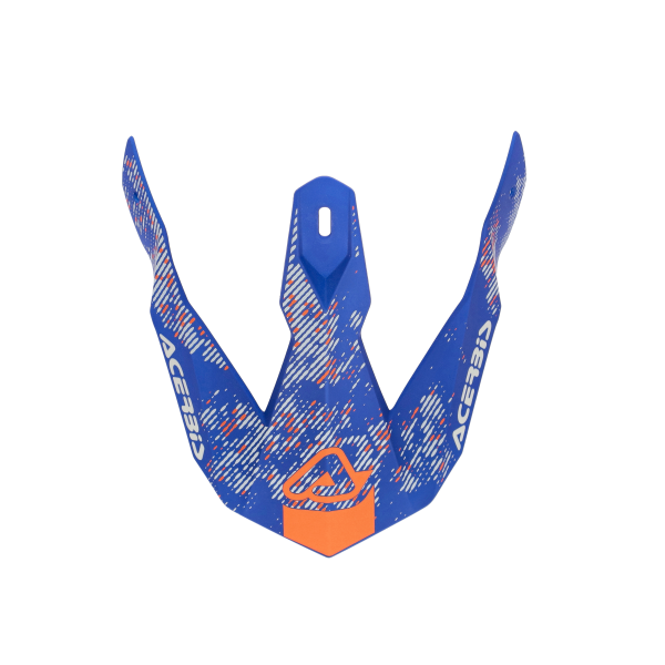 Cozoroc Casca Acerbis Linear Alb/Albastru-9