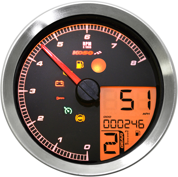 Tnt-04 Multi-function Meter Black, 5, nordicamoto.ro