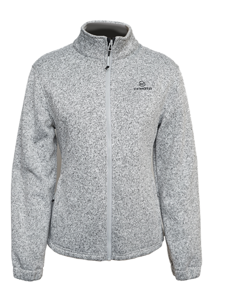 CARDIGAN DAMĂ CFMOTO GRI DESCHIS, 4, nordicamoto.ro