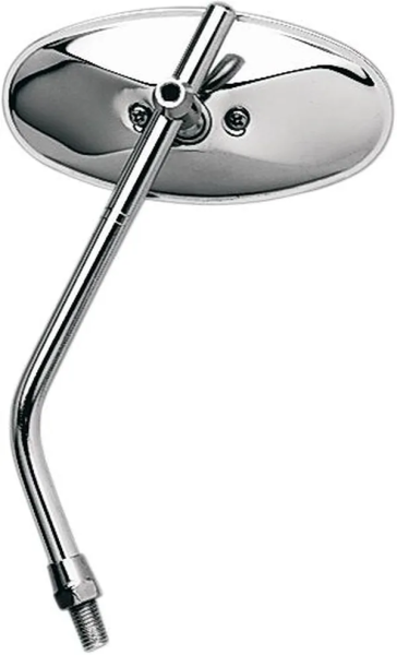 Universal Screw-in Stem Mirror Silver