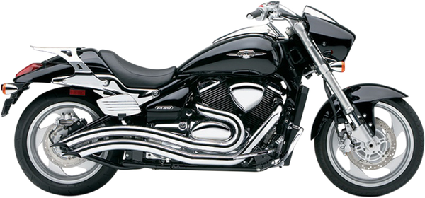 Speedster Swept Exhaust System Black, 3, nordicamoto.ro