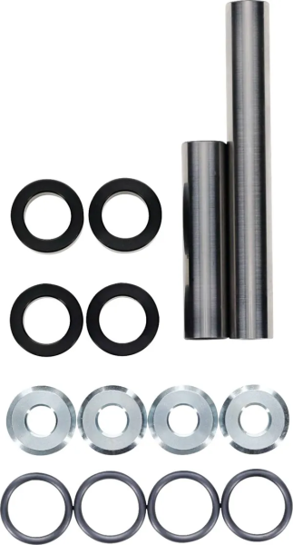 Rear Independent Suspension Linkage Rebuild Kit Black, Silver -0
