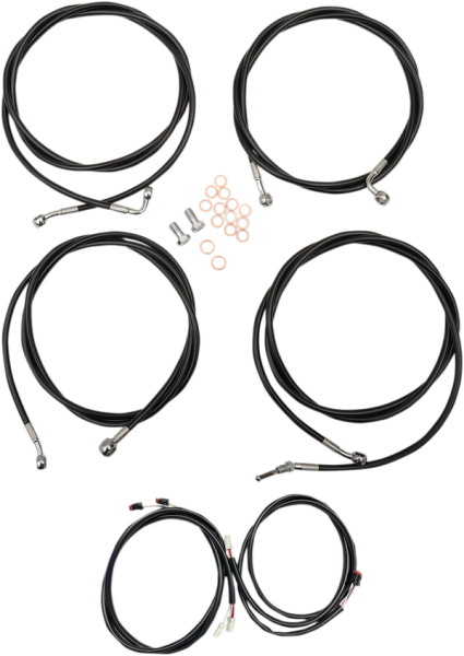 Complete Plug-and-play Cable Kit Black, 1, nordicamoto.ro