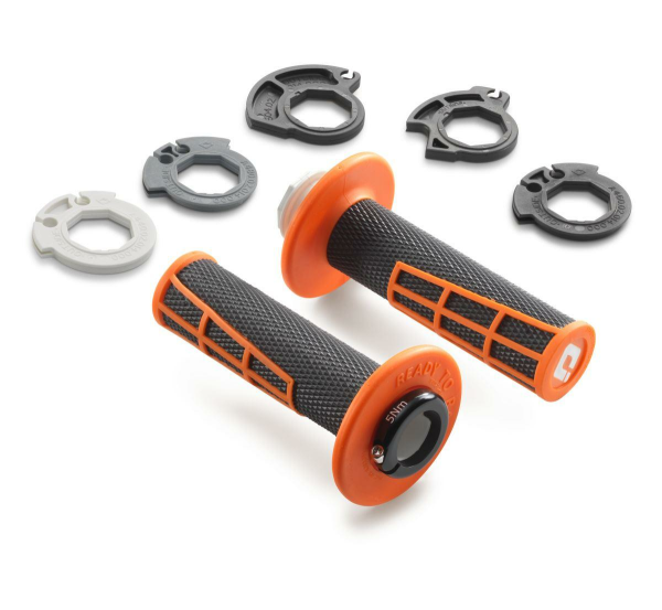 Lock-on grip set