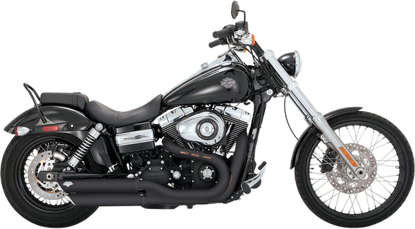 3(r) Round Twin Slash Slip-on Mufflers Black, 1, nordicamoto.ro