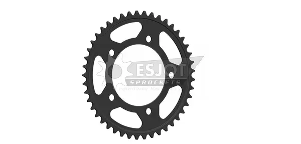 Pinion standard spate 520 negru, 1, nordicamoto.ro