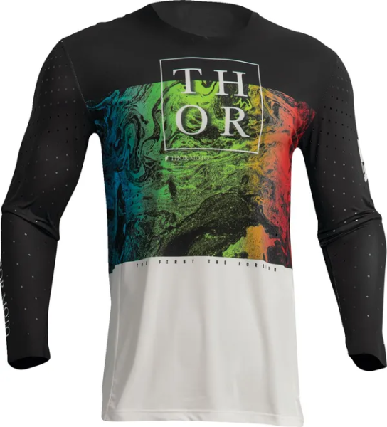 Tricou Thor Prime Melter Black/White-5