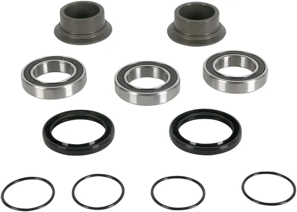 Watertight Wheel Collar And Bearing Kits Black, Silver-0