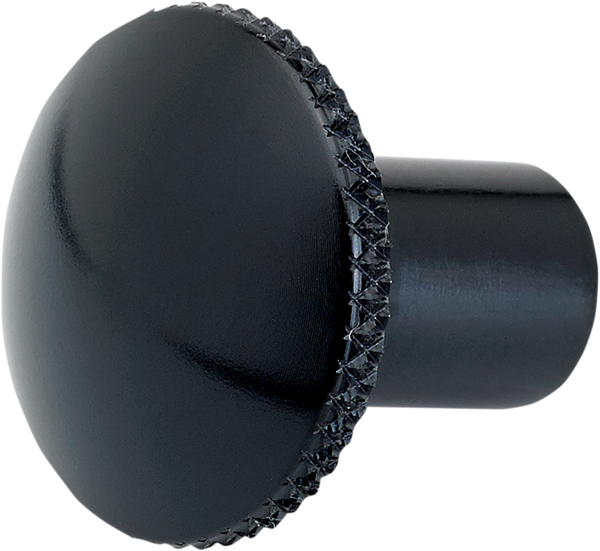 Billet Choke Cable Knob Black, 1, nordicamoto.ro