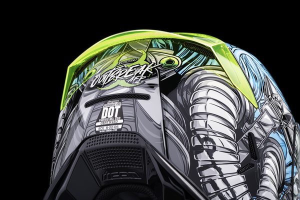 Casca Icon Airframe Pro Outbreak Green/Blue-5
