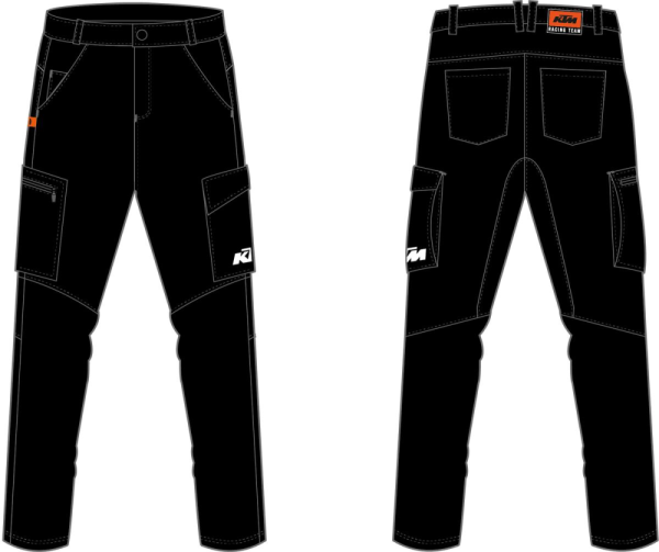 Pantaloni KTM Team Black-9