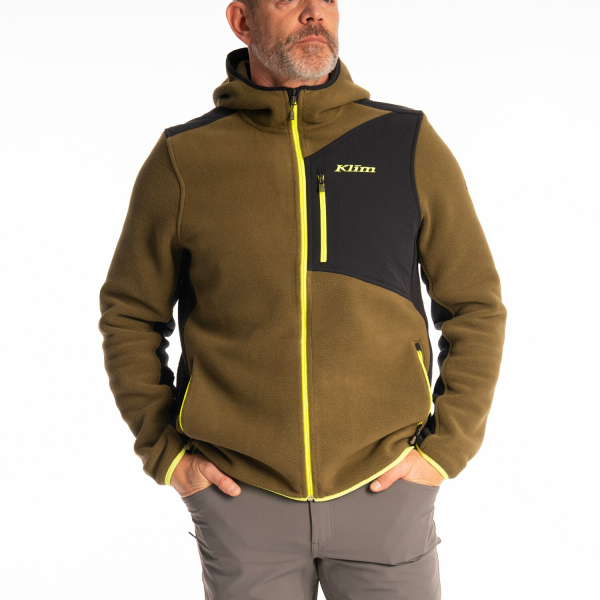 Hanorac Snowmobil Klim Teton Crest Fleece Black - Asphalt-10