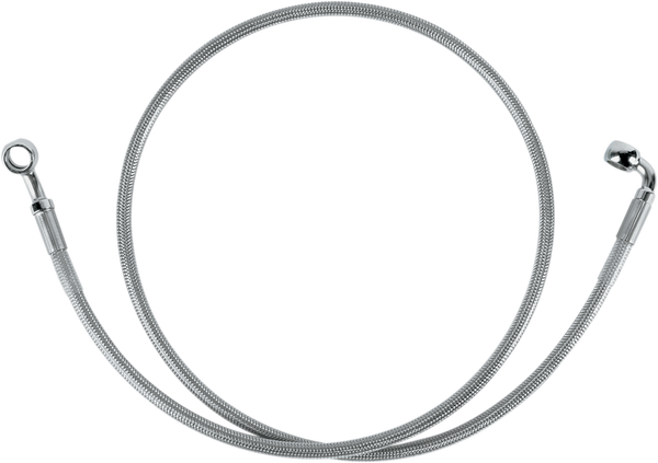 Stainless Steel Brake Line Kit Silver, Clear-coated, 1, nordicamoto.ro