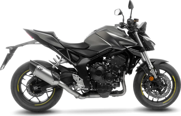 Tobă de eșapament LeoVince LV-14 R Titanium Slip-On pentru Honda CB1000 Hornet, 5, nordicamoto.ro
