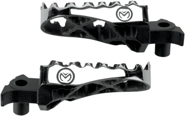 MOOSE RACING Hybrid Footpegs Black -0