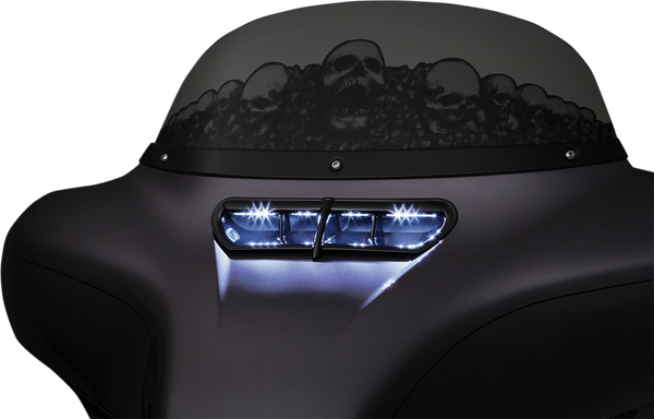 Led Fairing Vent Accent White, 1, nordicamoto.ro