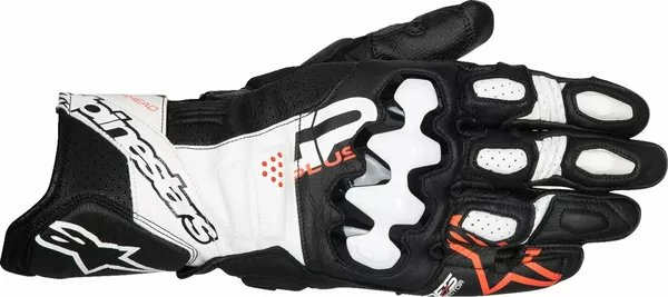 Alpinestars Gp Plus R V3 Leather Gloves White, Black -1