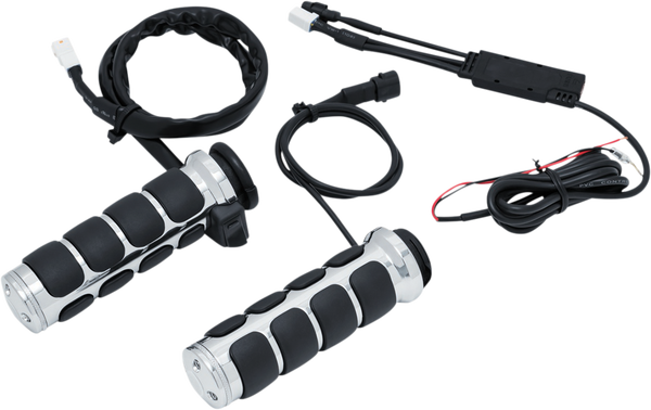 Heated Iso® Grips Silver, 2, nordicamoto.ro