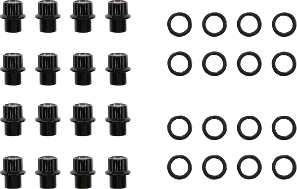 Carbon Lug Nuts Silver -0