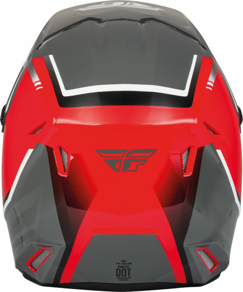 Casca Moto Copii Fly ECE Kinetic Vision Rosu/Gri-0