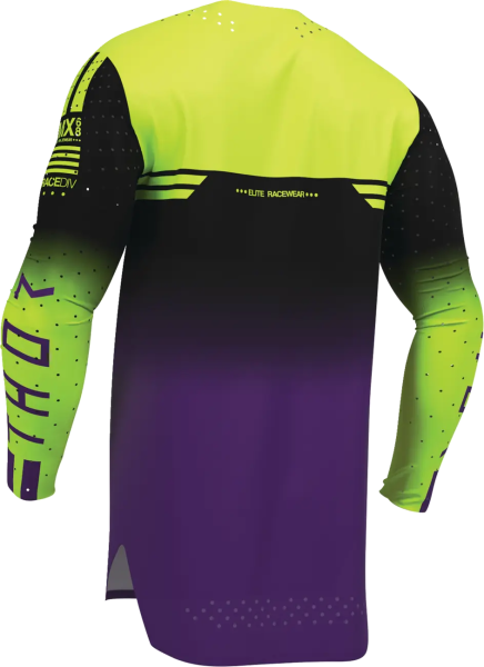 Tricou Thor Sportmode Geo Mov/Galben/Negru XXL-1